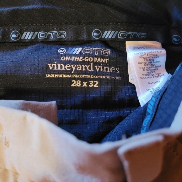 Vinyard Vines* On The Go Pant* Gray* Sz 28x32 - Picture 6 of 6